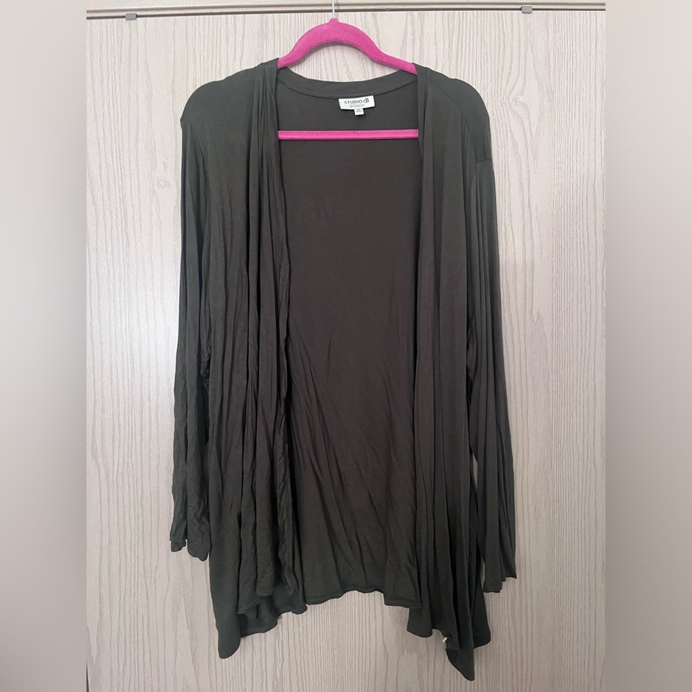 Studio B Women's Olive Green Sweater